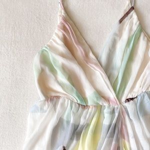 Alice + Olivia Pastel Wrap Dress